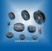 Flanged wire guide pulleys,cable making machine pulleys,wire rollers,wire wheels